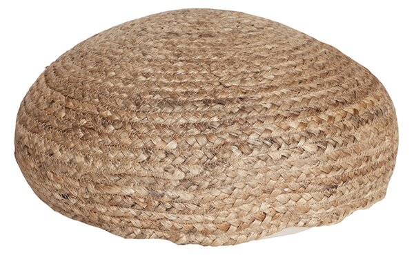 Puf Thessa Ø 50 cm přírodní