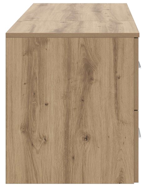 Sada koupelnového nábytku 2 ks Dub artisan Kompozitní dřevo 3404023