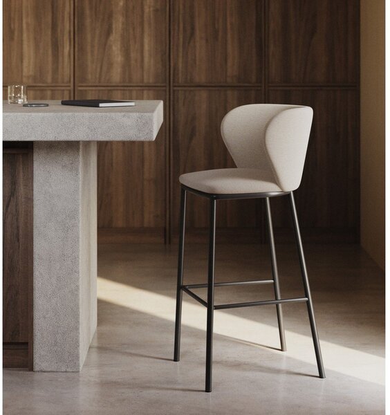 Béžová barová židle 102 cm Ciselia – Kave Home