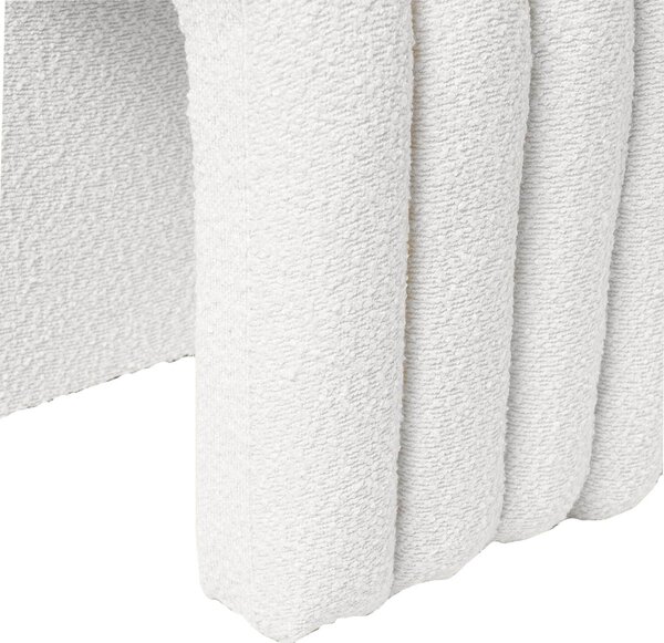 Puf dye bílý