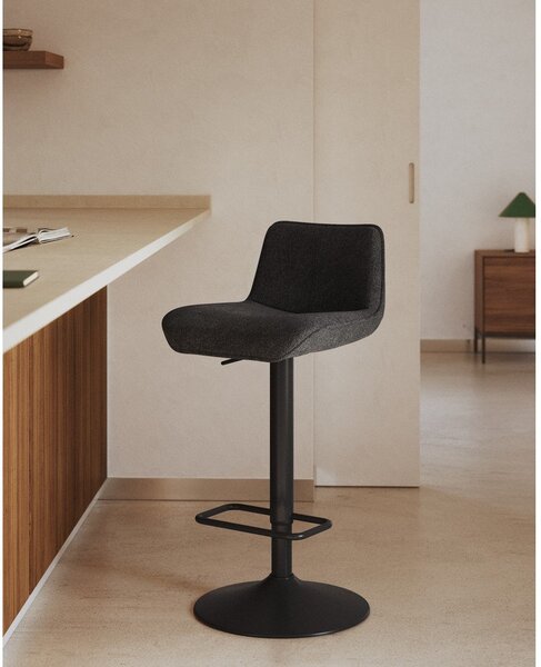 Černé barové židle v sadě 2 ks 103 cm Zenda – Kave Home