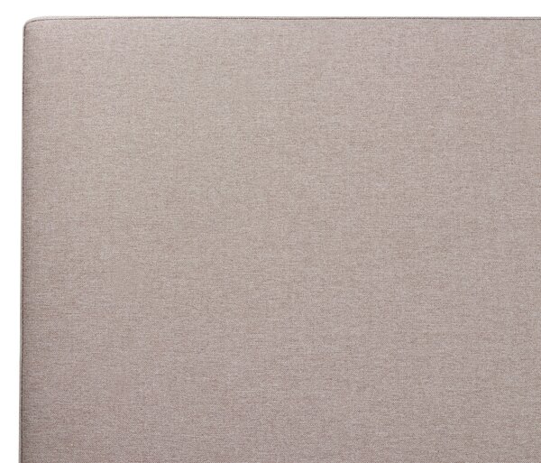 Postel s úložným prostorem Tkanina CASTELNAVET 160 x 200 cm Taupe
