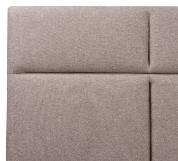 Postel s úložným prostorem Tkanina LAGORD 180 x 200 cm Taupe