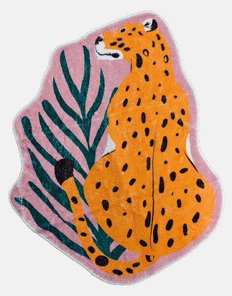 Sinsay - Koberec s motivem leoparda - vícebarevná