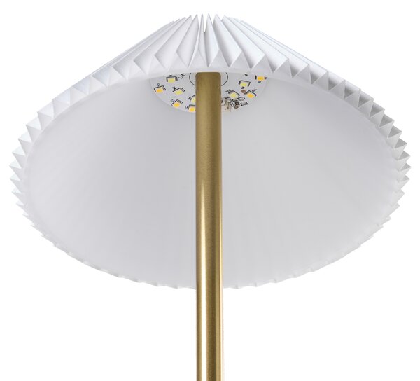 Sada 2 LED bezdrátových stolních lamp RUBA se stmívačem Kov Zlatá