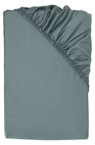 Livarno® Saténové napínací prostěradlo, 90–100 x 200 cm (tyrkysová) (100399461003)