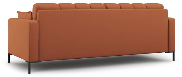 Třímístná pohovka mamaia 177 cm oranžová