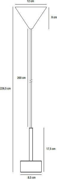 Nordlux Clyde závěsné svítidlo 1x5 W černá 2213543003