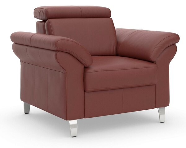 KŘESLO, kůže, červenohnědá Sit & More - Online Only křesla & taburety, Online Only