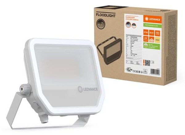 LEDVANCE LED reflektor FL 50 P 41W 6KLM 830 PS SY100 WT 4099854305948