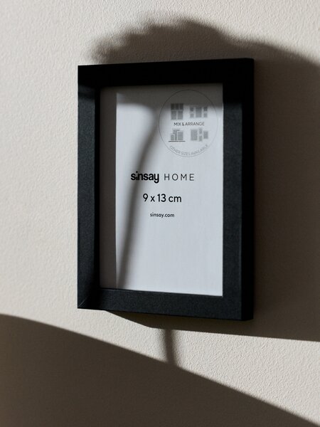 Sinsay - Sada rámečků na fotografie 2 ks - černá
