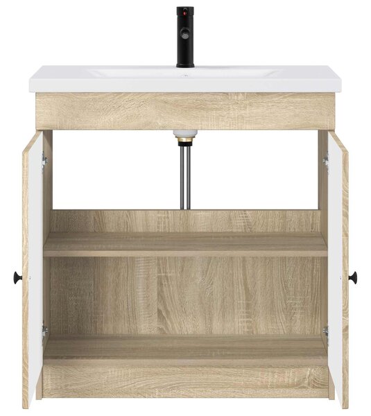 Sada koupelnového nábytku Dub sonoma 78,5 x 37,5 x 81 cm 3404136