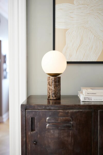 Nordlux Lilly stolní lampa 1x25 W hnědá 2213575018