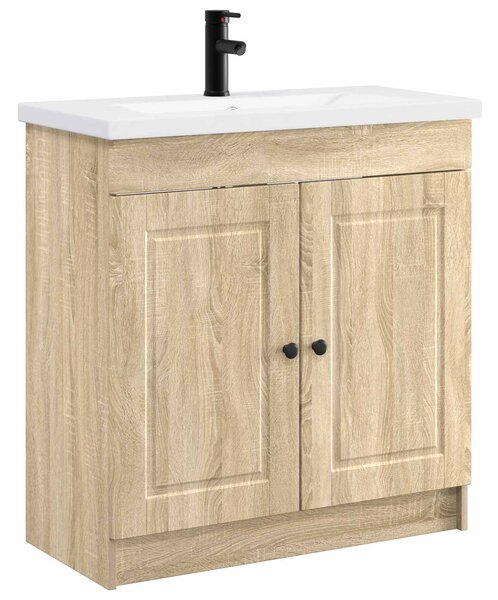 Sada koupelnového nábytku Dub sonoma 78,5 x 37,5 x 81 cm 3404136