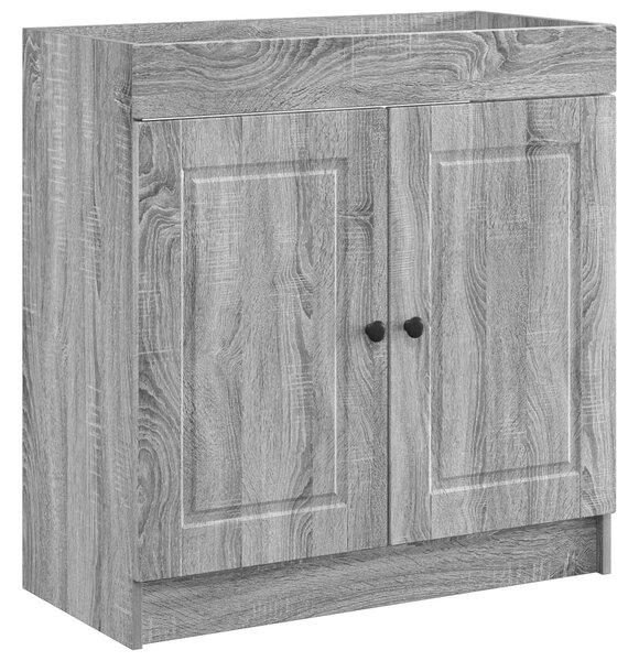 Sada koupelnového nábytku Šedý Sonoma 56 x 37,5 x 81 cm 3404130