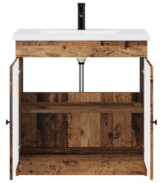Sada koupelnového nábytku Staré dřevo 56 x 37,5 x 81 cm 3404132