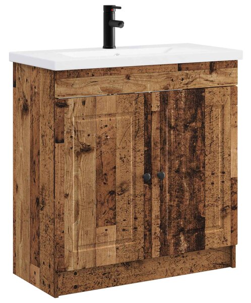 Sada koupelnového nábytku Staré dřevo 56 x 37,5 x 81 cm 3404132