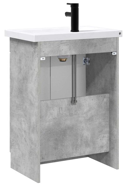 Sada koupelnového nábytku Betonově šedá 78,5 x 37,5 x 81 cm 3404157