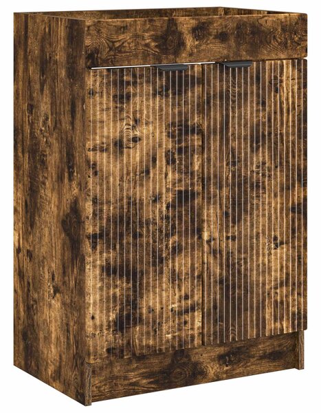 Sada koupelnového nábytku Kouřový dub 78,5 x 37,5 x 81 cm 3404159
