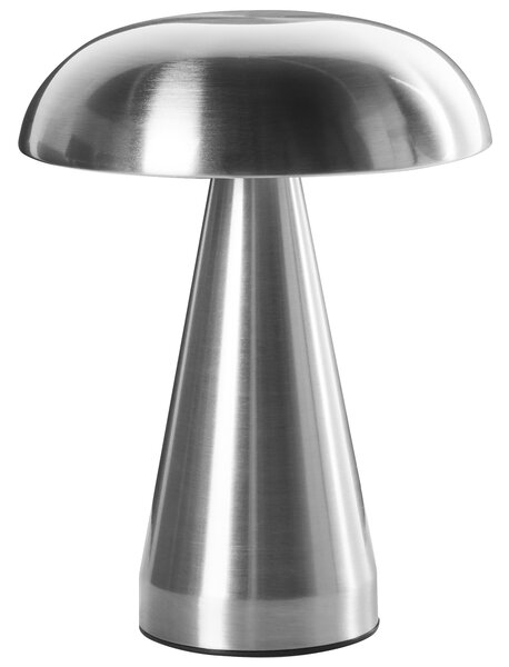Sada 2 LED bezdrátových stolních lamp KULFO se stmívačem Kov Stříbrná