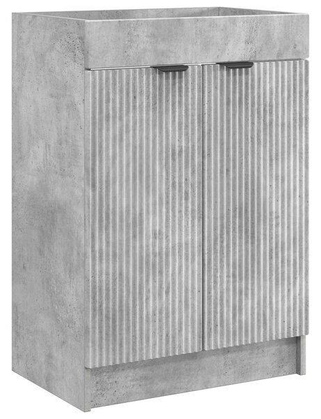 Sada koupelnového nábytku Betonově šedá 78,5 x 37,5 x 81 cm 3404157