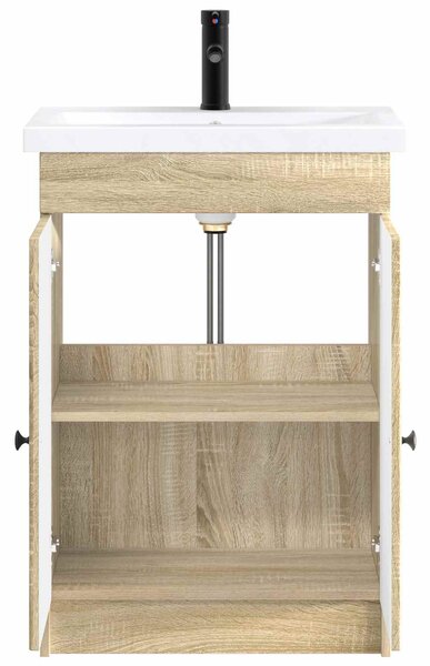 Sada koupelnového nábytku Dub sonoma 56 x 37,5 x 81 cm 3404166