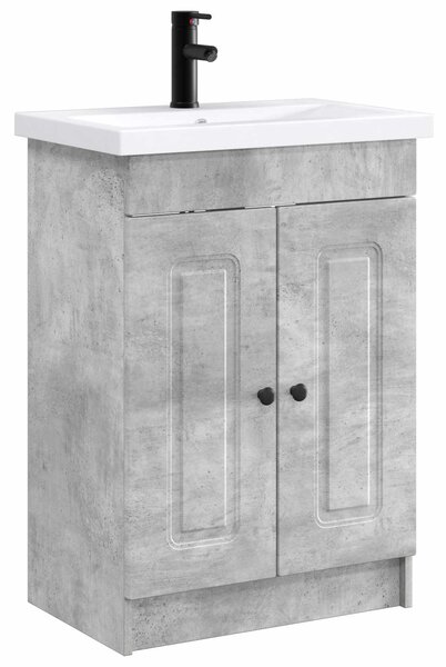 Sada koupelnového nábytku Betonově šedá 56 x 37,5 x 81 cm 3404167