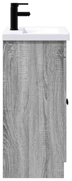 Sada koupelnového nábytku Šedý Sonoma 56 x 37,5 x 81 cm 3404170