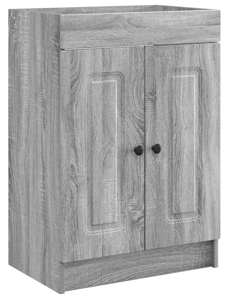 Sada koupelnového nábytku Šedý Sonoma 56 x 37,5 x 81 cm 3404170