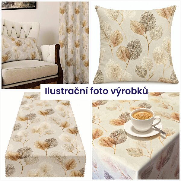 Ubrusy a běhouny SOFT 40x120 Vypalovaná vlnka