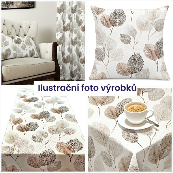 Ubrusy a běhouny SOFT 40x120 Vypalovaná vlnka