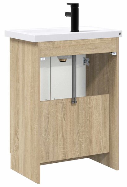 Sada koupelnového nábytku Dub sonoma 56 x 37,5 x 81 cm 3404186