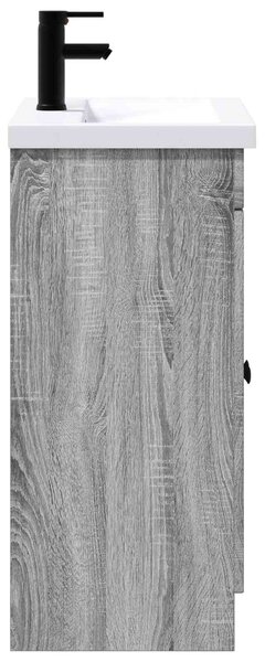 Sada koupelnového nábytku Šedý Sonoma 56 x 37,5 x 81 cm 3404190