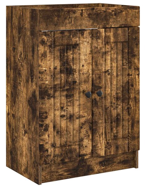 Sada koupelnového nábytku Kouřový dub 78,5 x 37,5 x 81 cm 3404199