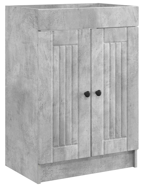 Sada koupelnového nábytku Betonově šedá 56 x 37,5 x 81 cm 3404187