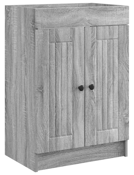 Sada koupelnového nábytku Šedý Sonoma 56 x 37,5 x 81 cm 3404190