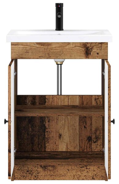 Sada koupelnového nábytku Staré dřevo 56 x 37,5 x 81 cm 3404192