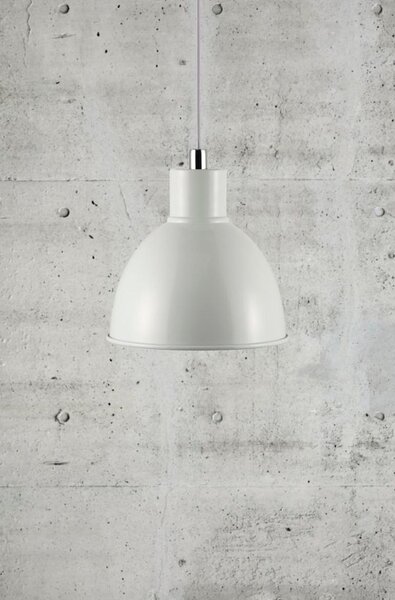 Nordlux Pop závěsné svítidlo 1x60 W bílá 45833001