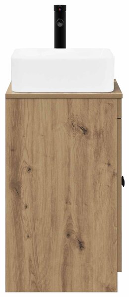Sada koupelnového nábytku Dub artisan Kompozitní dřevo 3404239