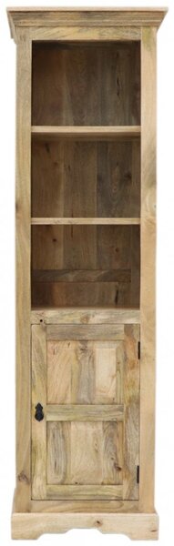 Knihovna Guru 60x200x45 z masivu mango