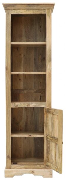 Knihovna Guru 60x200x45 z masivu mango