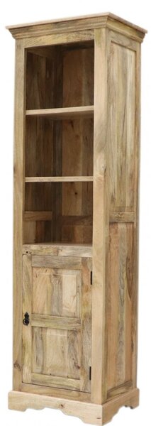 Knihovna Guru 60x200x45 z masivu mango