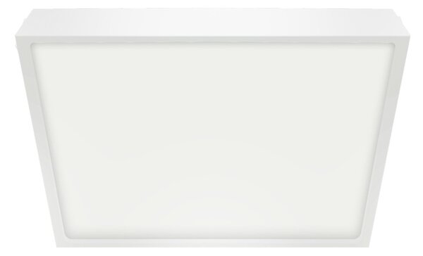 27016 Stropní LED svítidlo LENYS II. 12W, 4000K, IP20/IP44, 900lm, čtverec, Ø140, bílá
