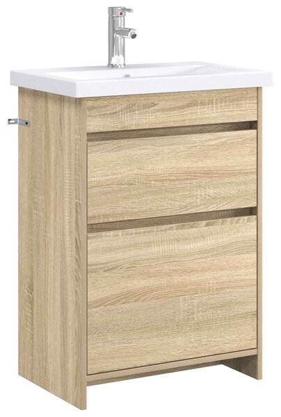 Sada koupelnového nábytku Dub sonoma 61 x 40 x 84,5 cm 3404260