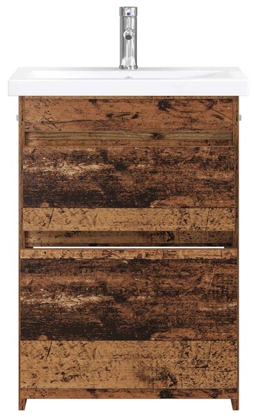Sada koupelnového nábytku Staré dřevo 61 x 40 x 84,5 cm 3404264