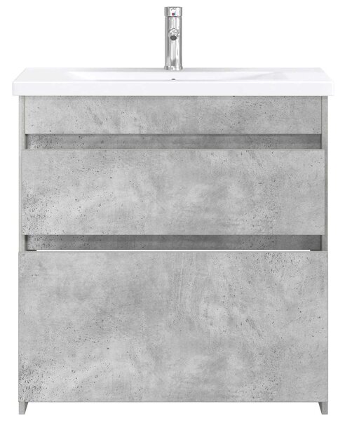 Sada koupelnového nábytku Betonově šedá 81 x 40 x 84,5 cm 3404269