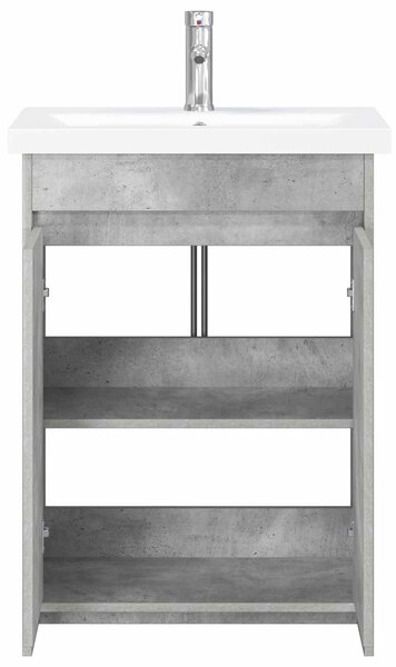 Sada koupelnového nábytku Betonově šedá 61 x 40 x 84,5 cm 3404277