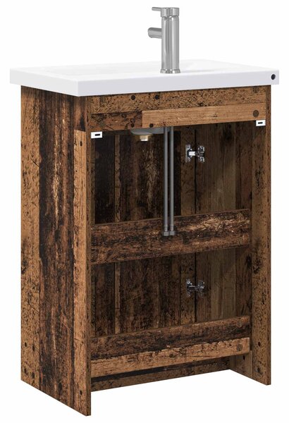 Sada koupelnového nábytku Staré dřevo 61 x 40 x 84,5 cm 3404280