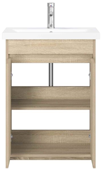 Sada koupelnového nábytku Dub sonoma 81 x 40 x 84,5 cm 3404284