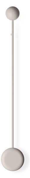 Vibia Pin 1692 LED nástěnné světlo, 70 cm, krémové, Krémová / jantar, Obývací pokoj / jídelna, Hliník, Moderní